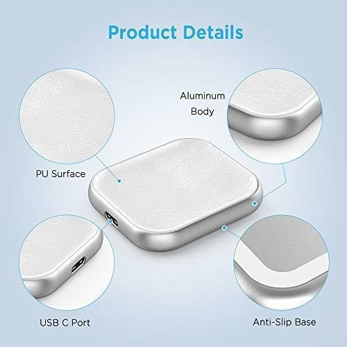 Lecone Cargador Inalámbrico Para AirPods/AirPods Pro Case,