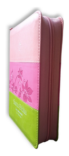 Biblia Rvr1960 Juvenil 11 Puntos Dama C/c E Indice 3 Tonos