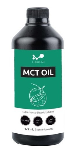 Mct Oil 475 Ml Keto - Vegan - Gmo Free Alemania Sin Tacc