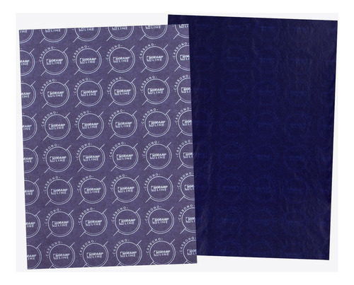 Carbono Papel A4 - Pasta Com 100 Folhas Azul Ou Preto