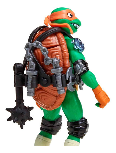 Michelangelo Tartarugas Ninja Articulado E Licenciado