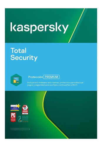 Antivirus Kaspersky Total Security 3 Dispositivos 1 Año