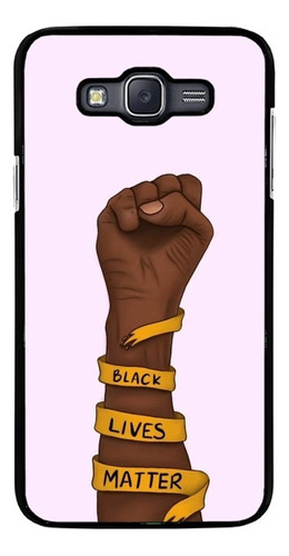 Funda Protector Rudo Para Samsung Galaxy Black Lives Matter1