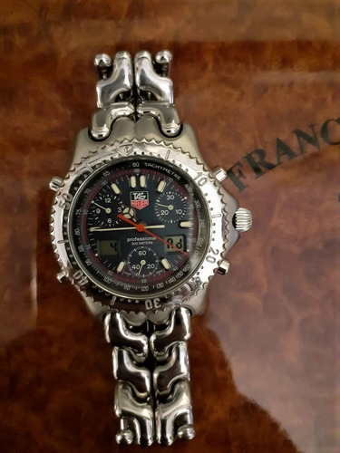 Tag Heuer Senna 1/100th Sel Ana Digi Top Linha O Verdadeiro