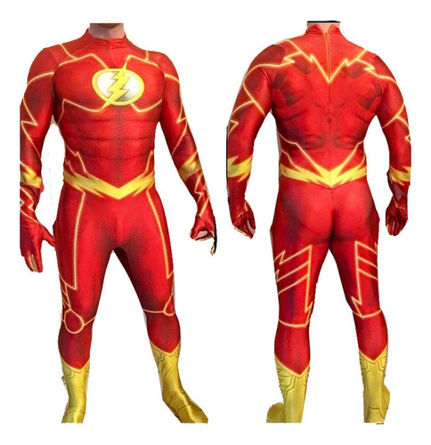 Disfraces De Cosplay De Flash Para Niños Adultos De Hall