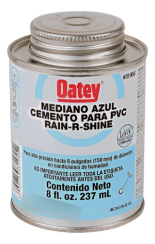 Adhesivo Pvc Humedad Celeste 237 Ml Oatey