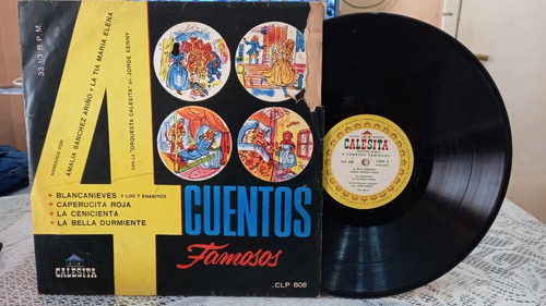 4 Cuentos Famosos Calesita Lp Vinilo Ex+