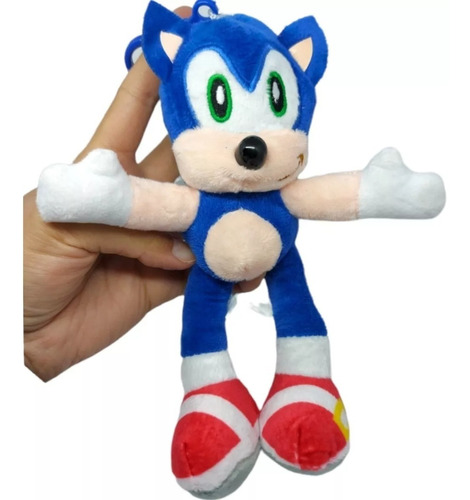 Sonic Llavero Mini Peluche Clip Calidad Super Suave