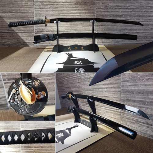 Katana Afiada Espada Samurai Hangetsu Encomenda Frete Grátis