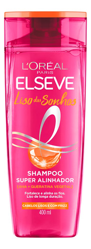 Shampoo Super Alinhador 400ml L'oréal Paris Liso Dos Sonhos
