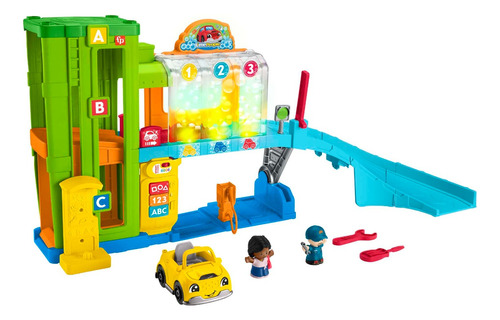 Fisher-price Little People Set De Juego Garage De Vehículos