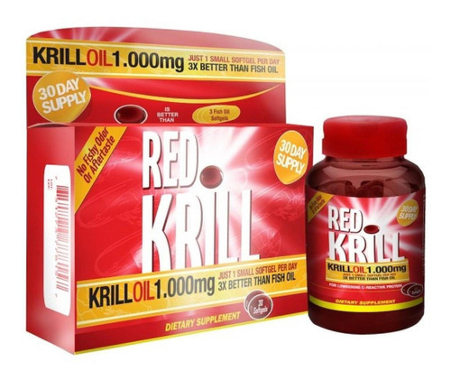 Red Krill Oil 1000 Mg X 30 Soft - - Unidad a $81200