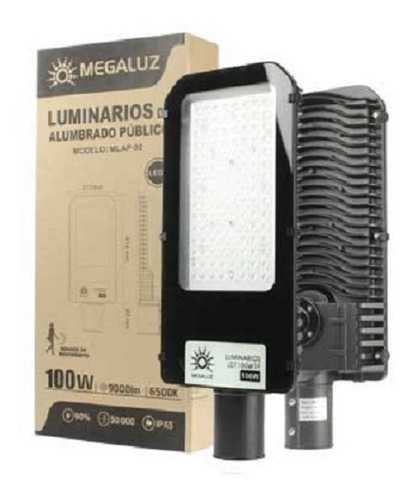 Lampara Led 100w Suburbana C/ Fotocelda 6 Pzas Oferta