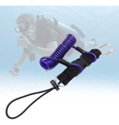 Cordón De Buceo Cordón De Cámara Con Gancho Mosquetón