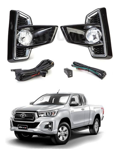 Faros Neblineros Toyota Hilux Revo Rocco 2018 2019 2020