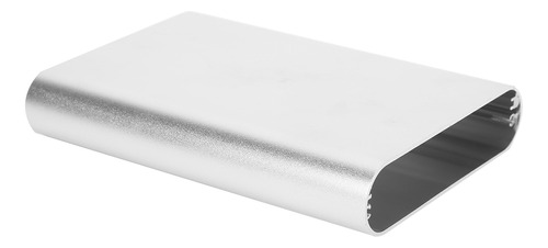 Caja De Proyecto De Aluminio Integrada, Plata Mate, Electrón