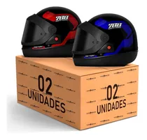 Comprar Kit 2 Capacetes Fechado Automatico Sport Moto 788 Vis Fume