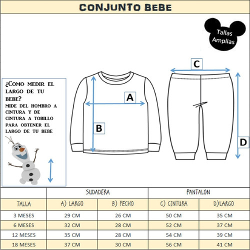 Disney Conjunto Marie