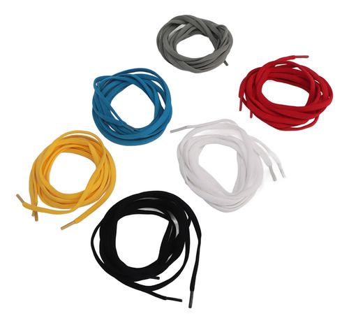 Cordones Coloridos Para Atar Zapatos, 12 Piezas, Elásticos P