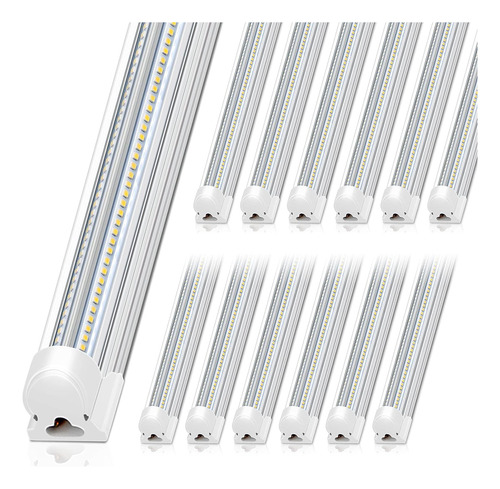 Luz De Tienda Led De 8 Pies, 100w 15000lm 5000k, Cubier...