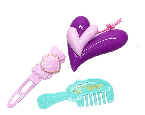 Imagen 2 de 8 de Set De Belleza Peluquería Y Maquillaje Juguete Infantil