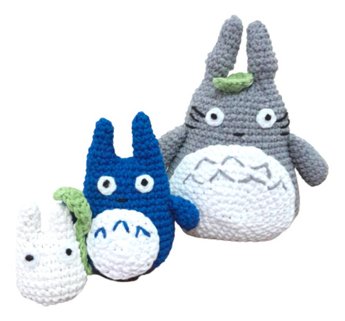 Totoro Amigurumi Totoro Family Para Regalar