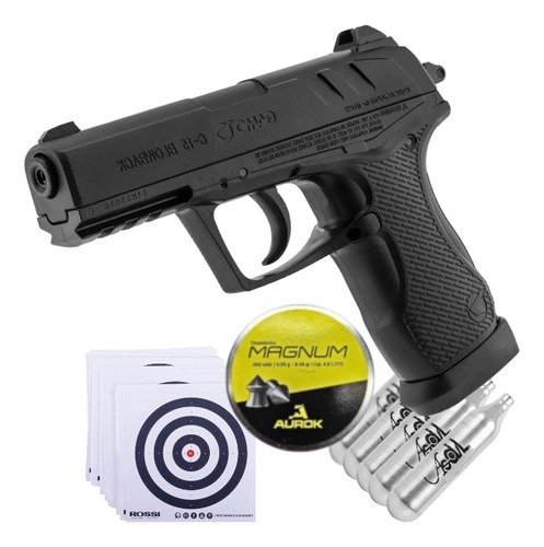 Pistola De Pressão Co2 Gamo C-15 Blowback - 4.5mm Full Metal