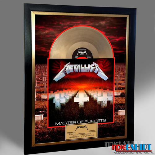 Cuadro Decorativo Metallica Master Of Puppets Pantera Lp