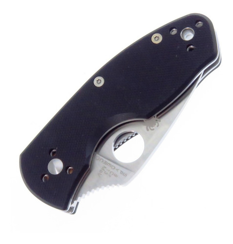 Imagen 8 de 10 de Sc148gp Spyderco Navaja Ambitious Filo Plano Linerlock