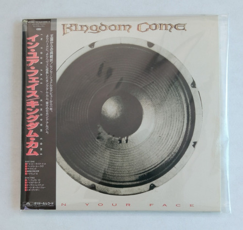 Kingdom Come In Your Face Shm Cd Mini Lp Japon