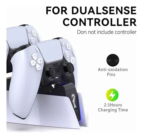 Cargador Doble Control Ps5 Dualsense Mando Playstation 5