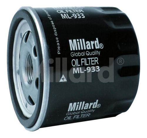 Filtro Aceite Ml 933 Millard 51040 951003 W-3387 Ph-47 Mf-5