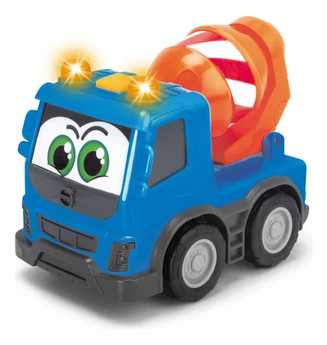 Abc - Trucky. Camiones De Construcción 13 Cm - Con Luces. Color Azul
