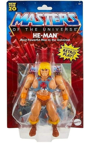 Master Of The Universe Figuras De Accion Heman Retro Play