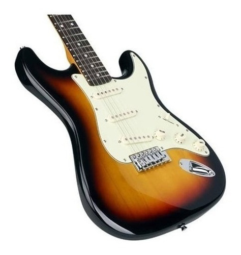 Guitarra Stratocaster Sx Fst62 3ts Sunburst Con Funda