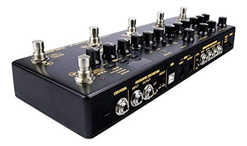 Pedal De Efecto Nux Cerberus Nme-3 Negro Negro (Usado)