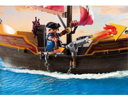 Playmobil Pirates 71418 Barco Pirata 101 Piezas 101