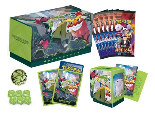 Caixa De Presente Pokémon Tcg: N's Battle Set - Chinês Simpl