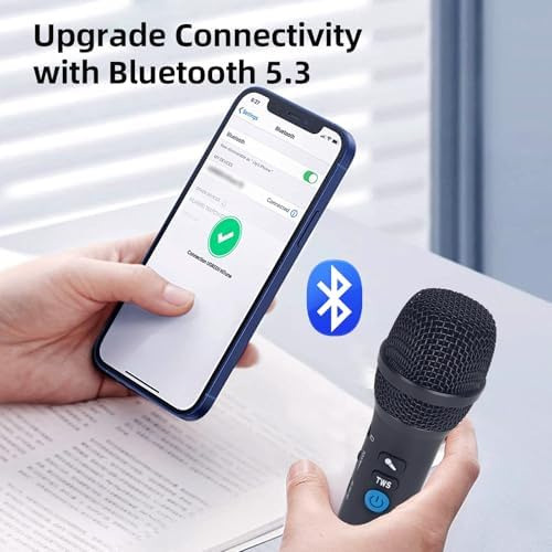 Micrófono Bluetooth Inalámbrico Yf79 Con 20w De Alta Potenci