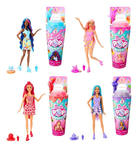 Barbie Pop Reveal  Muñeca Serie De Frutas Mattel