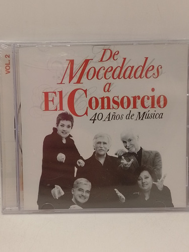 De Mocedades Al Consorcio 40 Años De Música Cd Vol 2 Nuevo 