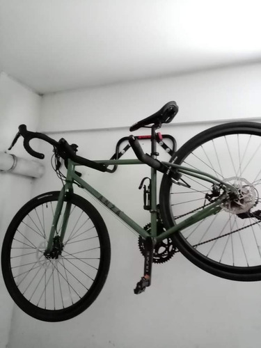 Imagen 4 de 10 de Soporte De 2 Bicicletas Modelo Fijo Marca Tato
