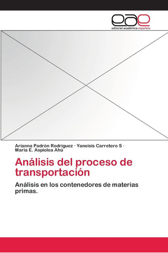 Libro: Análisis Del Proceso Transportación: Análisis L