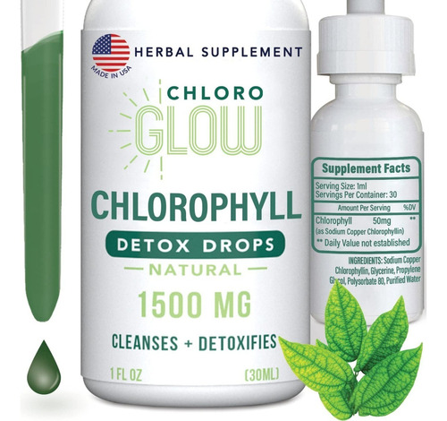 Clorofila 50 Mg Chloroglow - Ml A $458 - mL a $4733