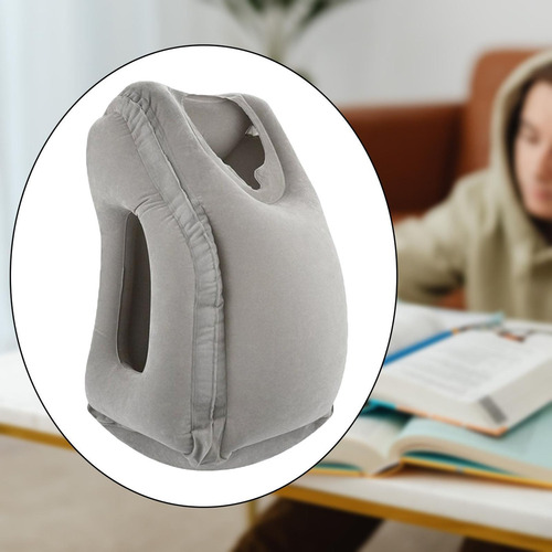 Almohada De Viaje Inflable Multifuncional Soporte Para La