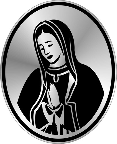 Calcomania Sticker Virgen De Guadalupe Religioso Efx Moto