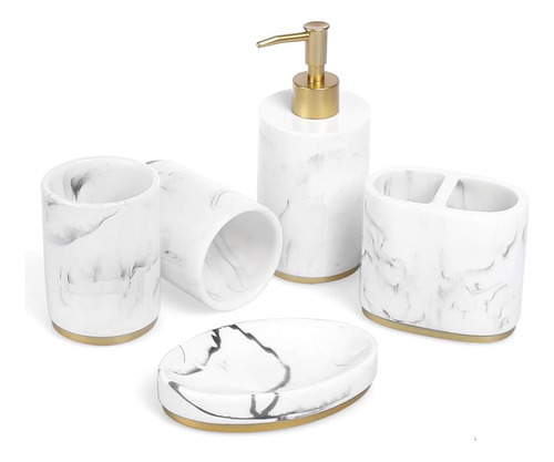 Set Accesorios De Baño Haturi White1