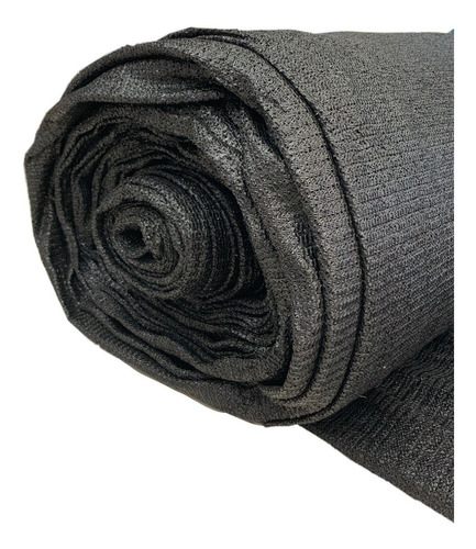 Malla Sombra Raschel Negra Rollo 70% 4x6 Mts