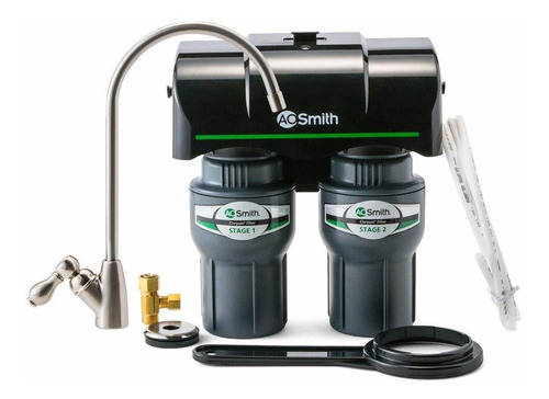 Ao Smith 2-stage Under Sink Clean Water Faucet Filter - Nsf