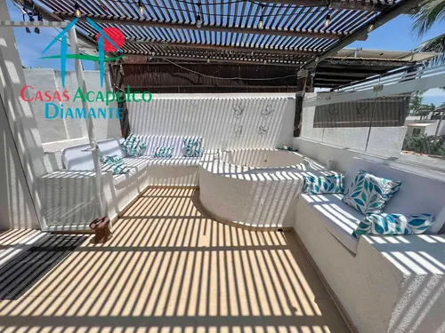 Cad Villas Terrasol Diamante Pacífico 7. Roof Garden Con Jacuzzi, Sala Y Comedor